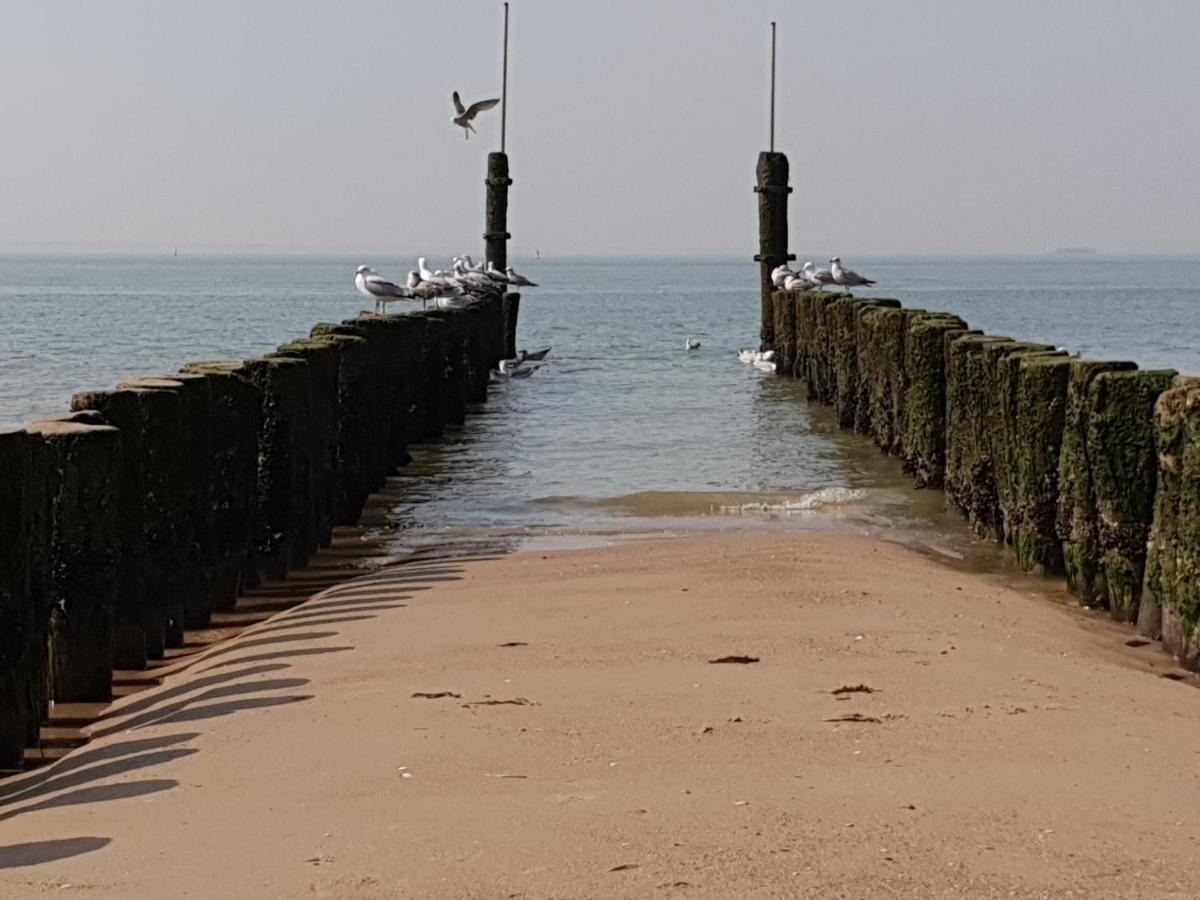 Rijksmonument Havenzicht, Met Zeezicht, Ligging Direct Aan Zee En Centrum Vlissingen Exterior foto